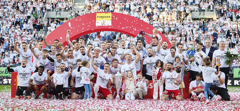 Zwycięzca piłkarskiej Fortuna 1. Ligi 2022/2023 - ŁKS Łódź