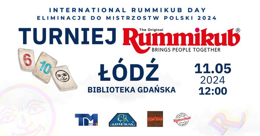 Turniej z Okazji Międzynarodowego Dnia RUMMIKUB w Bibliotece Gdańskiej