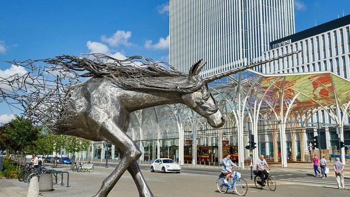 Pomnik Jednorożca - fot. ŁODŹ.PL