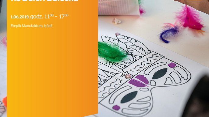 Grafika promująca wydarzenie: Dzień Dziecka w Manufakturze - fot. mat. pras. Manufaktura