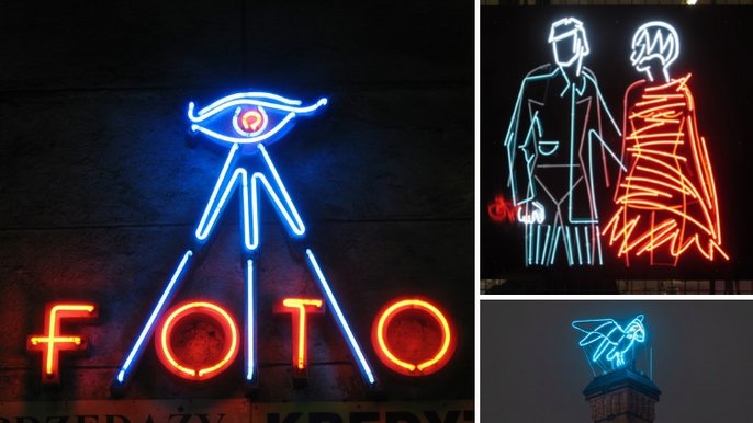 Neony w Łodzi - fot. LODZ.PL