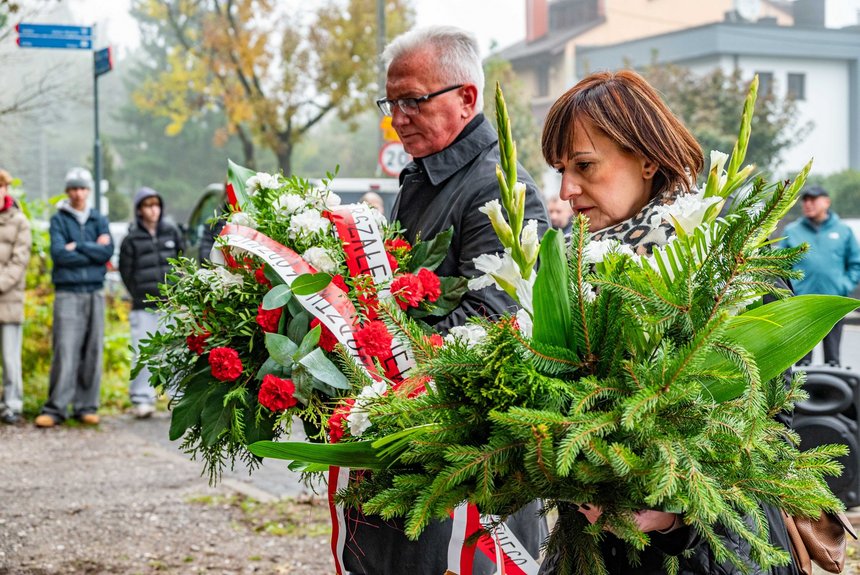 Przedstawiciele Wojewody Łódzkiego oraz Marszałka Województwa Łódzkiego. Fot. P. Wacławiak, UMŁ 