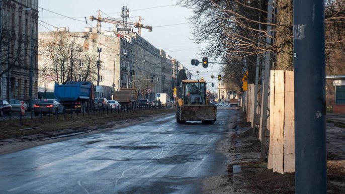 Remont ul. Północnej - fot. ŁÓDŹ.PL