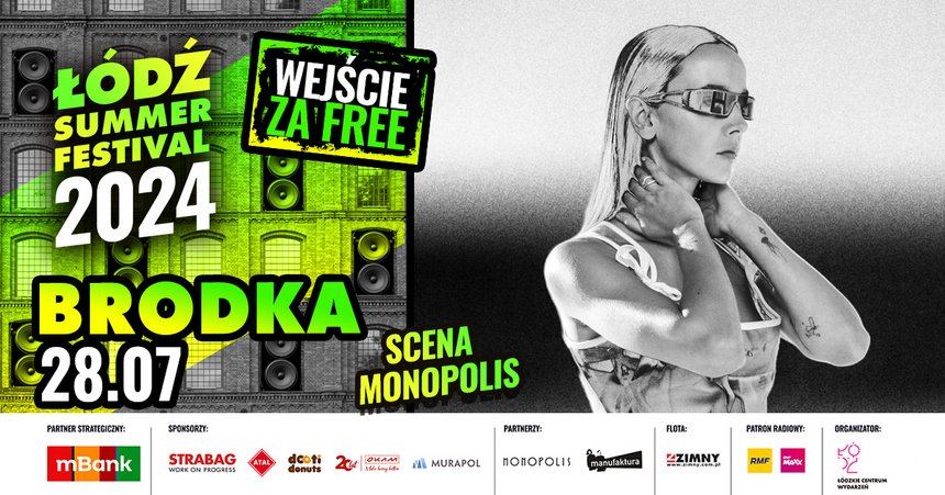 Summer Festival 2024: Brodka - Scena Monopolis