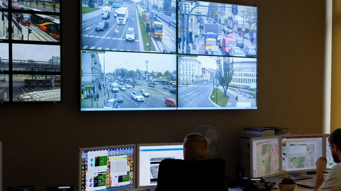 System monitoringu miejskiego na łódzkich ulicach działa od marca 2015 roku i cały czas jest rozbudowywany - fot. z arch. UMŁ