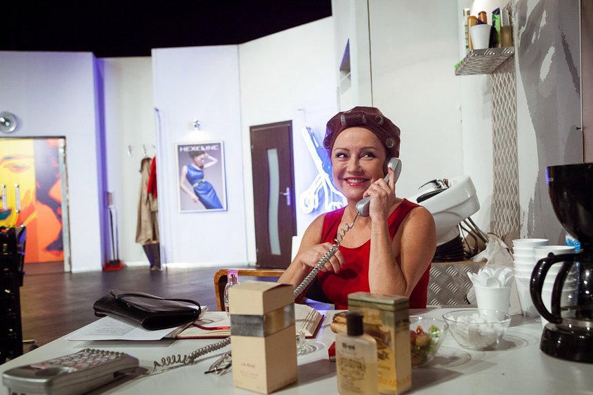 "Szalone nożyczki" - spektakl Teatru Powszechnego w Pieter Smit Theater Rock Polska