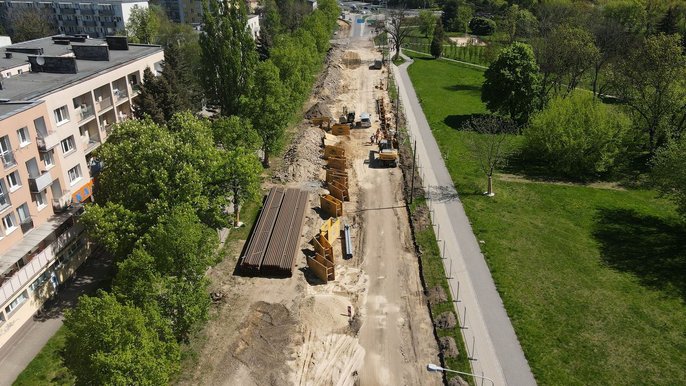 Remont Wojska Polskiego - fot. ŁÓDŹ.PL