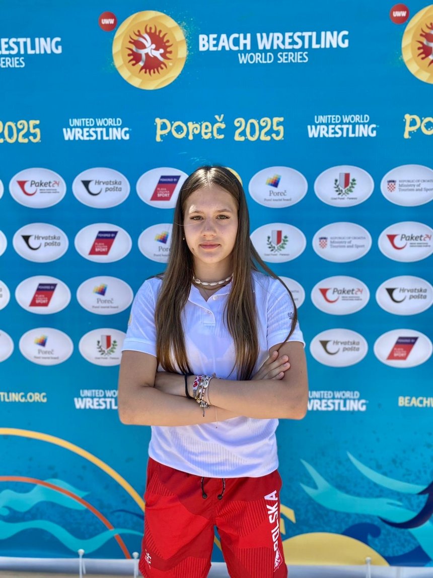 Antonina Kowalicka podczas Mistrzostw na piasku