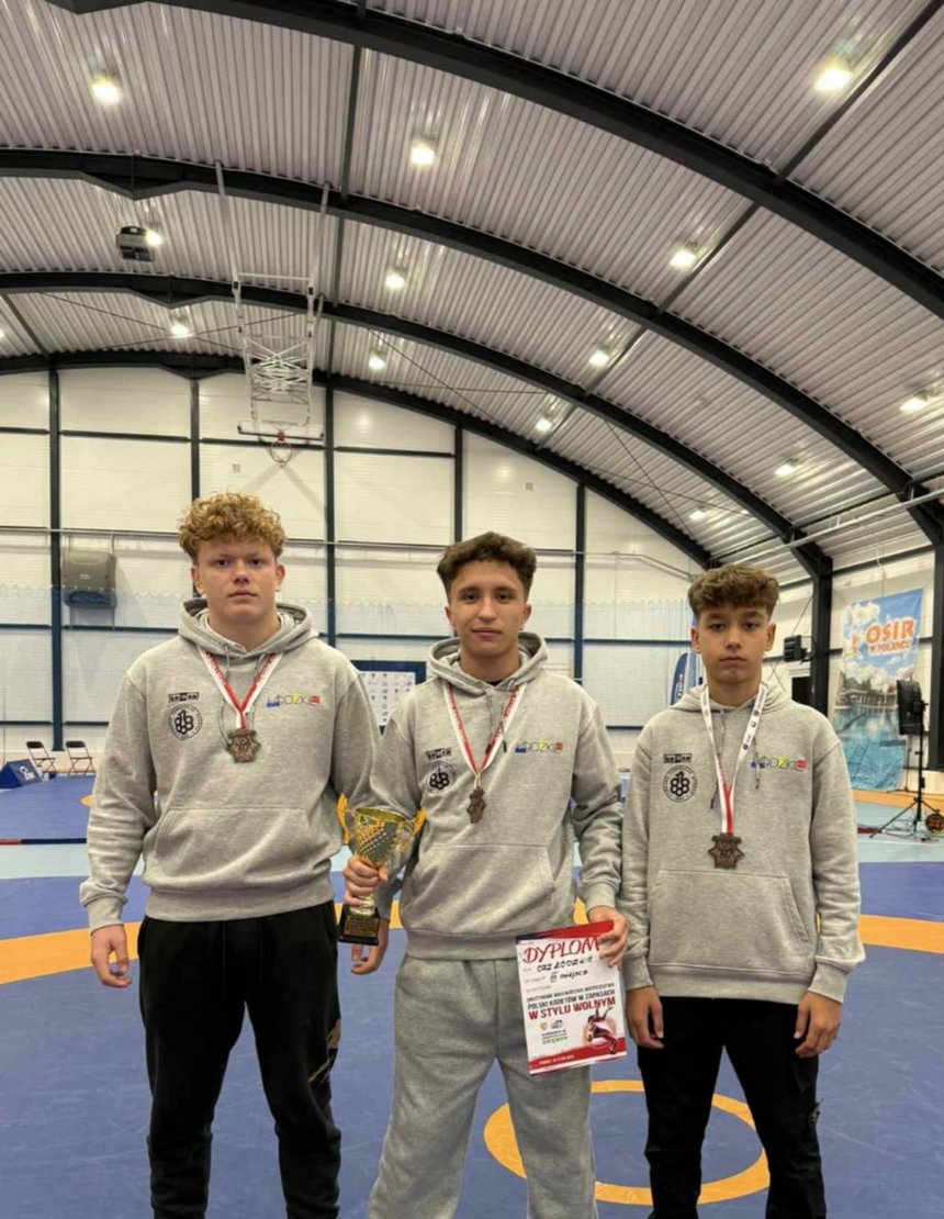 3 łódzkich zawodników z medalami i dyplomem za 3 miejsce