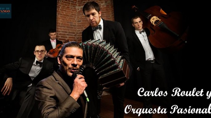 Grafika promująca wydarzenie: Carlos Roulet & Orquesta Pasional Concert | Dias de Tango - koncert galowy w Filharmonii Łódzkiej - fot. mat. Łódź Tango Salon Festival 