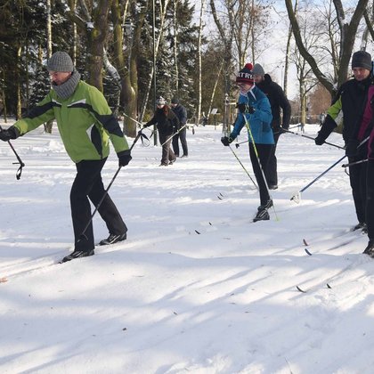 Narty biegowe - zajęcia, fot. Paweł Łacheta