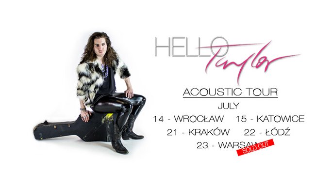 Hello Taylor Acoustic Tour w New York - mat. pras. Klub Muzyczny New York