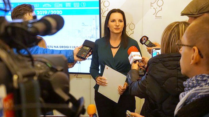 Małgorzata Moskwa-Wodnicka, wiceprezydent Łodzi. - fot. Monika Pawlak