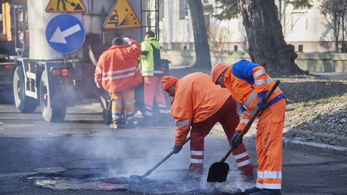 Dziury w łódzkich ulicach - fot. ŁÓDŹ.PL