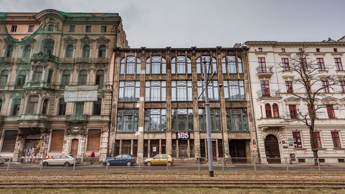 W dawnym komisariacie powstaje lapidarium detalu i pasaż - fot. Radosław Żydowicz / UMŁ