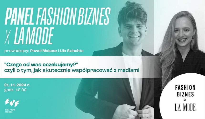 Łódź Young Fashion: PANEL Fashion Biznes x LA MODE w Akademii Sztuk Pięknych