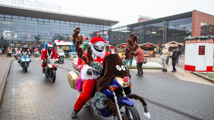 Zmotoryzowani Mikołaje nadciągają – wielki finał akcji MotoMikołajów 