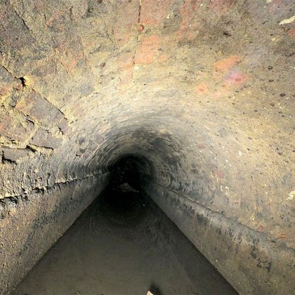 Koryto rzeki Łodzia, mat. ZWiK