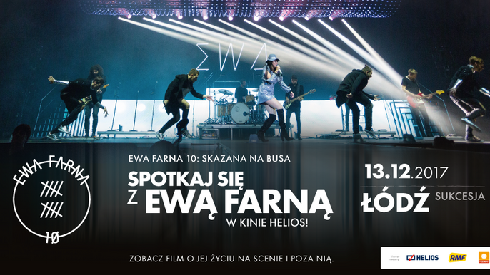 „Skazana na busa” - Ewa Farna w kinie Helios w Sukcesji - fot. mat. pras. Sukcesja