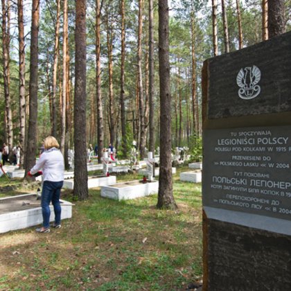 Polski Lasek - miejsce spoczynku legionistów poległych pod Kostiuchnówką 