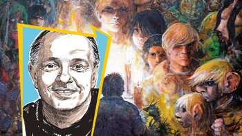  -  oprowadzanie kuratorskie z Wojciechem Birkiem po wystawie Grzegorz Rosiński w ilustracjach