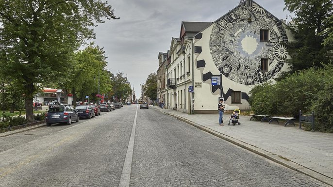 Ulica Tuwima - odcinek między Sienkiewicza a Piotrkowską - obecnie - fot. Radosław Jóźwiak / UMŁ