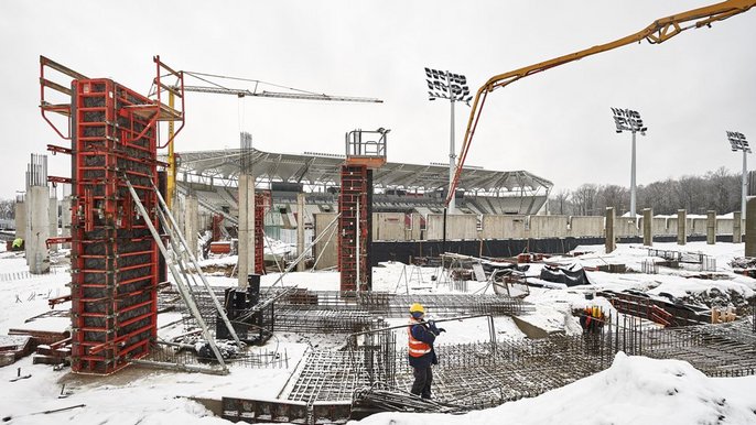 Rozbudowa stadionu przy al. Unii Lubelskiej 2 - fot. Radosław Jóźwiak / UMŁ