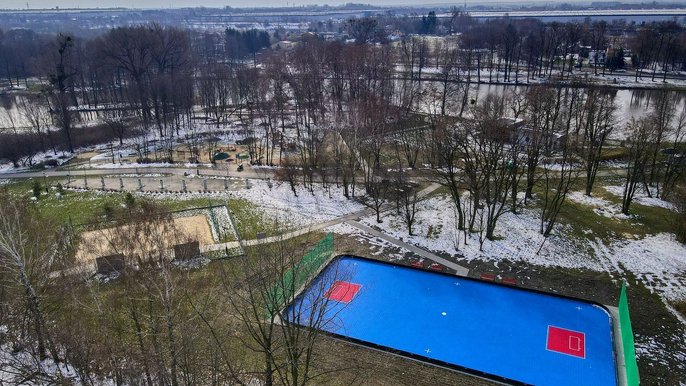 Boisko do unihokeja na Młynku - fot. ŁÓDŹ.PL