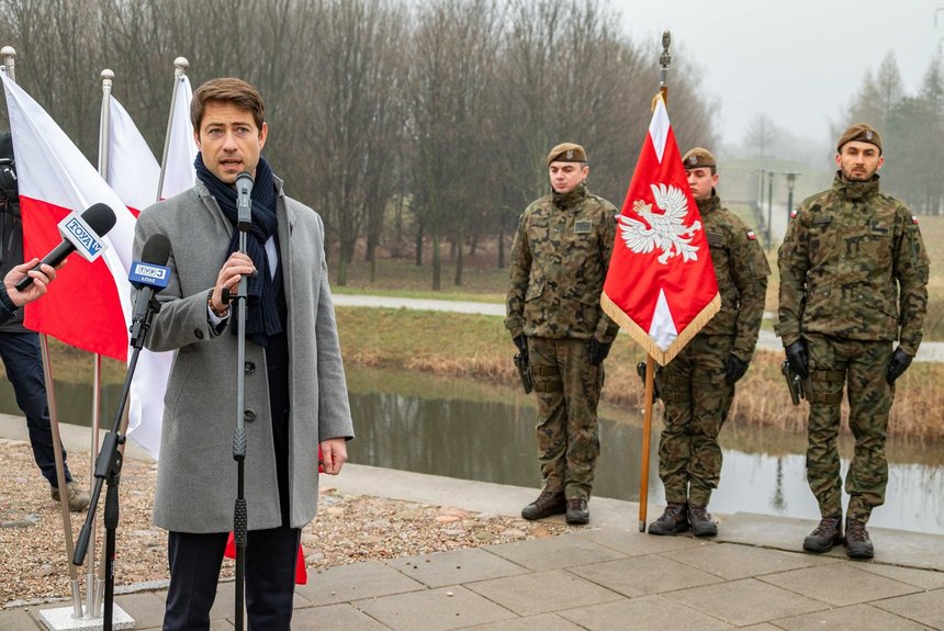 Wiceprezydent Łodzi Adam Pustelnik. Fot. P. Wacławiak, UMŁ. 