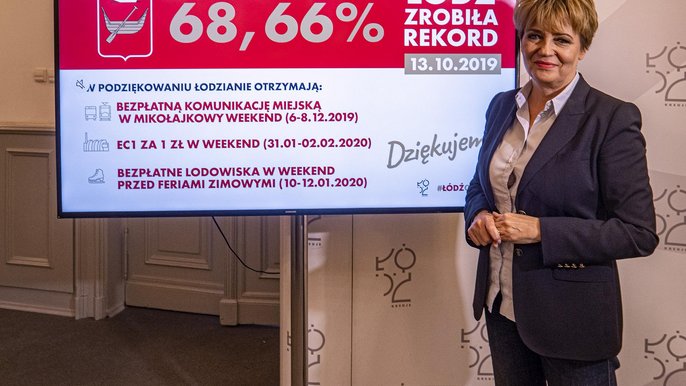 Bezpłatne MPK i lodowiska oraz bilet do EC1 za złotówkę. Dotrzymujemy słowa i realizujemy, co obiecaliśmy - fot. Stefan Brajter / UMŁ