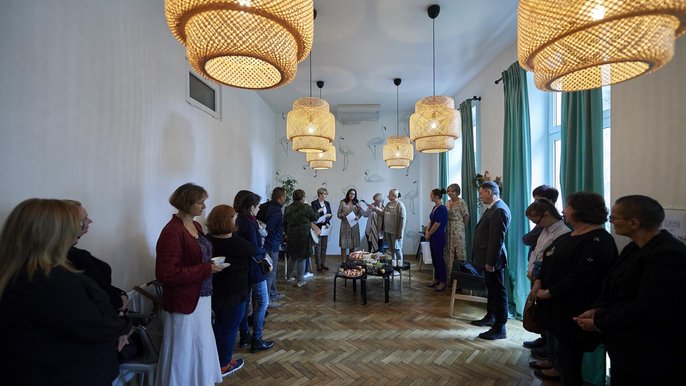 Centrum terapii „Cukinia" przy Fundacji Gajusz obchodzi pierwsze urodziny - fot. Radosław Jóźwiak / UMŁ