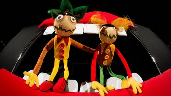 Grafika promująca wydarzenie: Słodki domek - widowisko w Teatrze DOM na Piotrkowskiej -  fot. mat. Teatr DOM