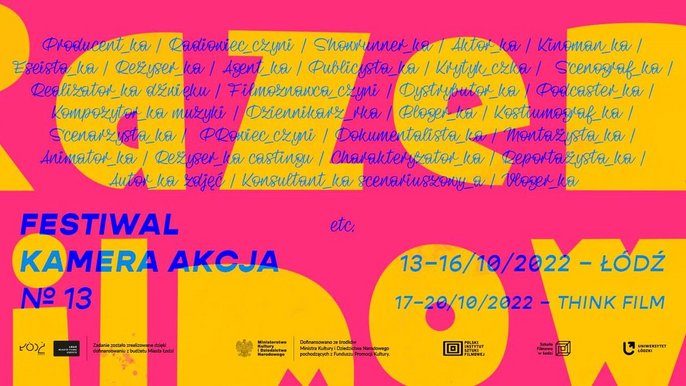 13. Festiwal Kamera Akcja w Łodzi 