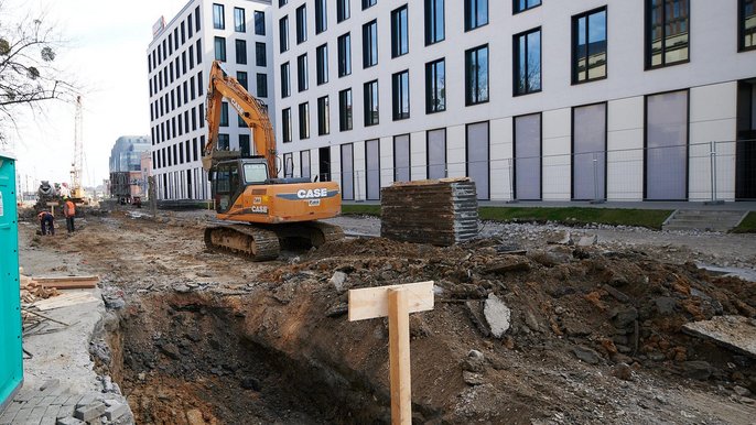 Budujemy podziemną drogę w Nowym Centrum Łodzi - fot. Sebastian Glapiński / UMŁ