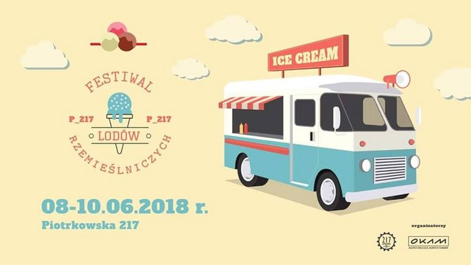 Grafika promująca wydarzenie: 3. Festiwal Lodów Rzemieślniczych na Piotrkowskiej 217 - fot. Piotrkowska 217