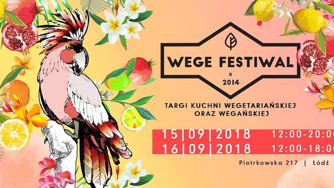 Grafika promująca wydarzenie: Wege Festiwal Łódź na Piotrkowskiej 217 - fot. Piotrkowska 217