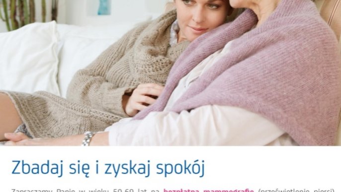 Grafika promująca wydarzenie: Bezpłatne badania mammograficzne w mammobusie LUX MED przy CH Sukcesja w lipcu - fot. mat. LUX MED Diagnostyka