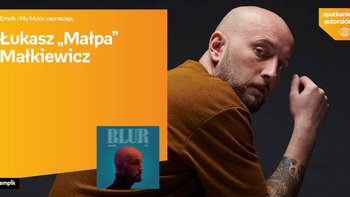 Grafika promująca wydarzenie: Łukasz „Małpa” Małkiewicz - spotkanie autorskie w Empiku w Manufakturze -  fot. mat. Salon Empik Łódź Manufaktura