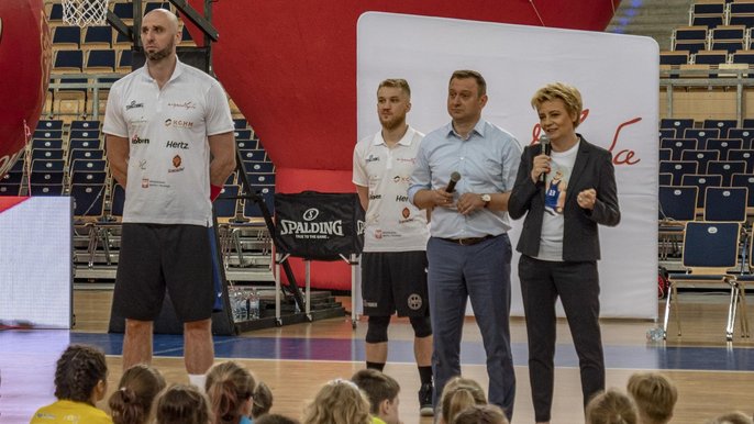 Startuje jedenasty sezon Marcin Gortat Camp - fot. Stefan Brajter / UMŁ