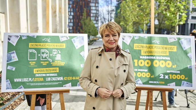 Rozpoczynamy Wielką Loterię Miasta Łódź - fot. Radosław Jóźwiak / UMŁ