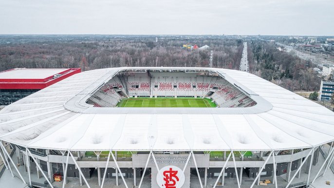 Stadion ŁKS przy al. Unii 2 - mat. pras