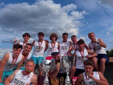 Drużyna KP ŁÓDŹ U21 po zdobyciu Mistrzostwa Polski