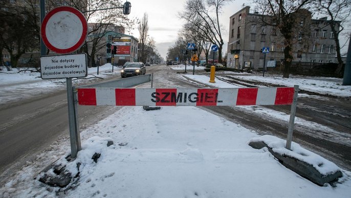 Remont Dąbrowskiego - fot. Paweł Łacheta