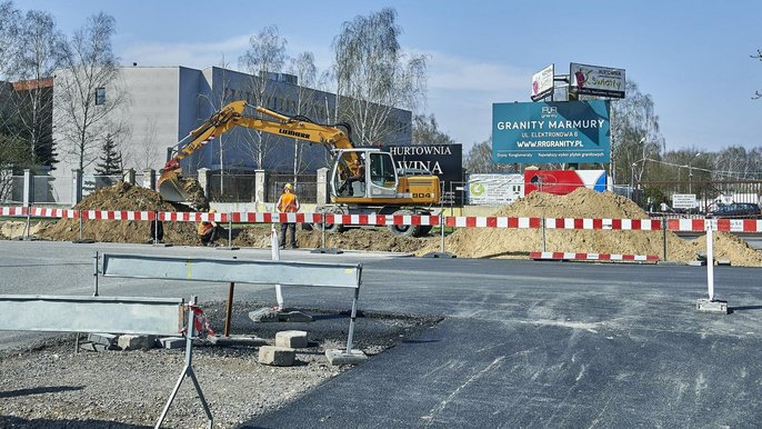 Kończą się prace na ulicach Zbąszyńskiej i Swojskiej - fot. Radosław Jóźwiak / UMŁ