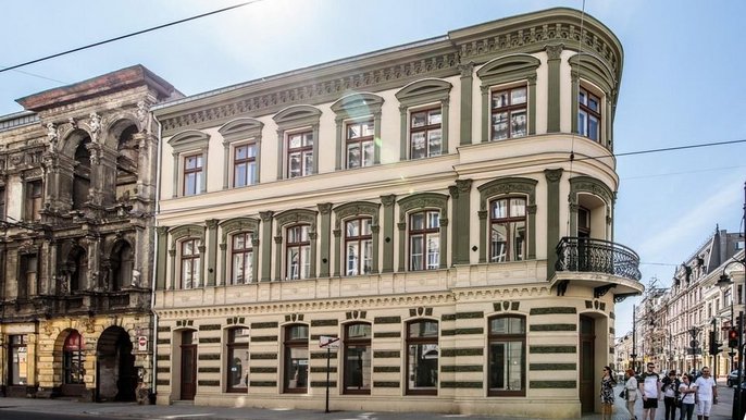 Kamienica Fiszera przy Piotrkowskiej 54 - fot. Sebastian Glapiński / UMŁ