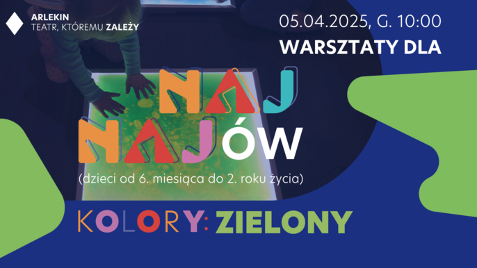  - Warsztaty dla najnajów w Teatrze Lalek Arlekin - kolor zielony