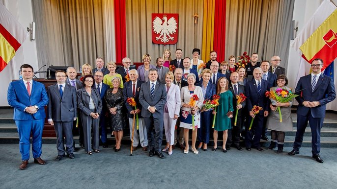 Odznaczeni "Za Zasługi dla Miasta Łodzi" - fot. Sebastian Glapiński / UMŁ