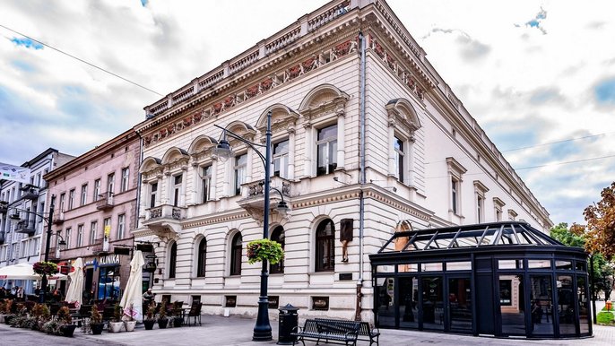 Miejski pałac Maksymiliana Goldfedera przy ul. Piotrkowskiej 77 - z arch. UMŁ