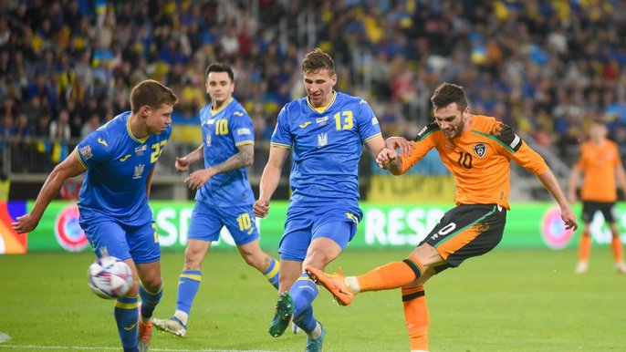Mecz Ukraina - Irlandia na stadionie ŁKS - fot. ŁÓDŹ.PL