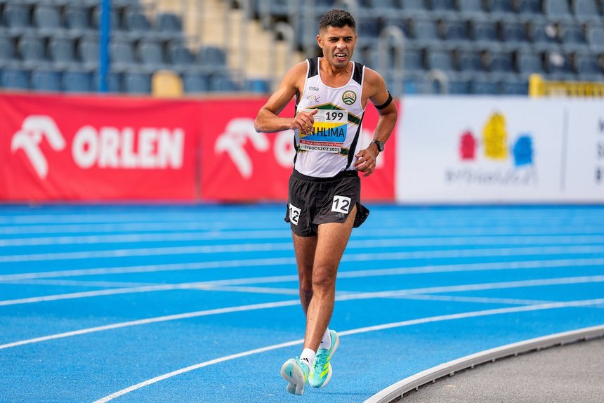 Maher Ben Hlima w trakcie zawodów